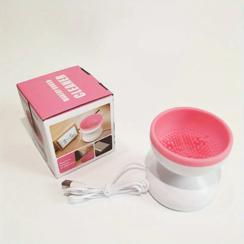 Automatic Makeup Brush Cleaner | Quick brush Cleaning - GLAMLUX