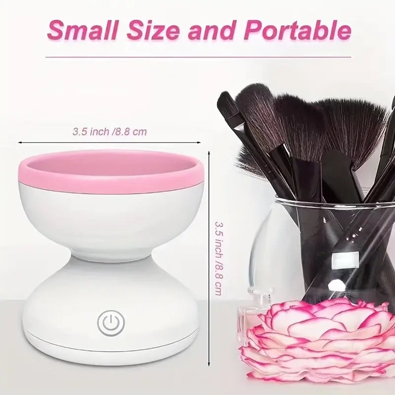 Automatic Makeup Brush Cleaner | Quick brush Cleaning - GLAMLUX